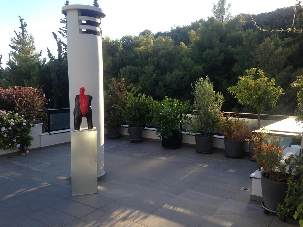 Athens Lycabettus Hill Penthouse, Private Roof Garden & Pool Apartment Exterior photo